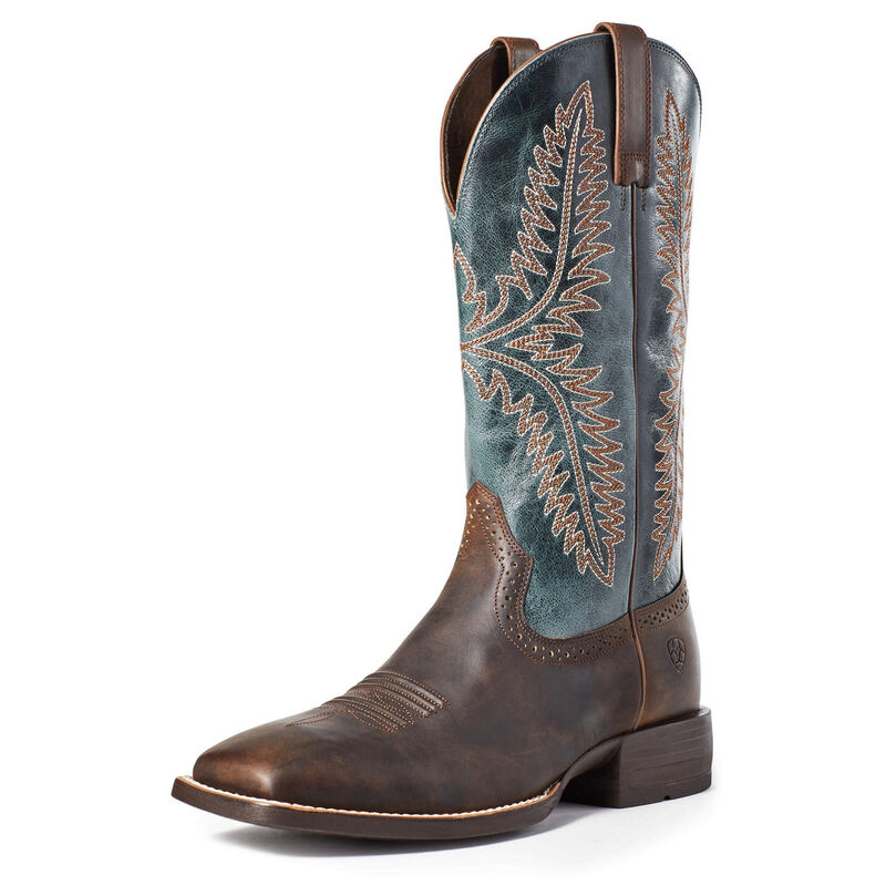 Ariat Caprock - Miesten TummanRuskea Bootsit ( NZBHKL-985 )